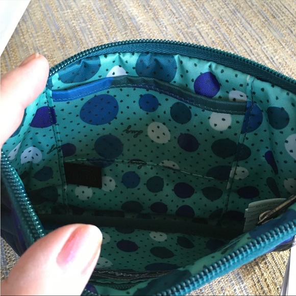 Lug peekaboo plaid Floral Pearl - Picture 3 of 5